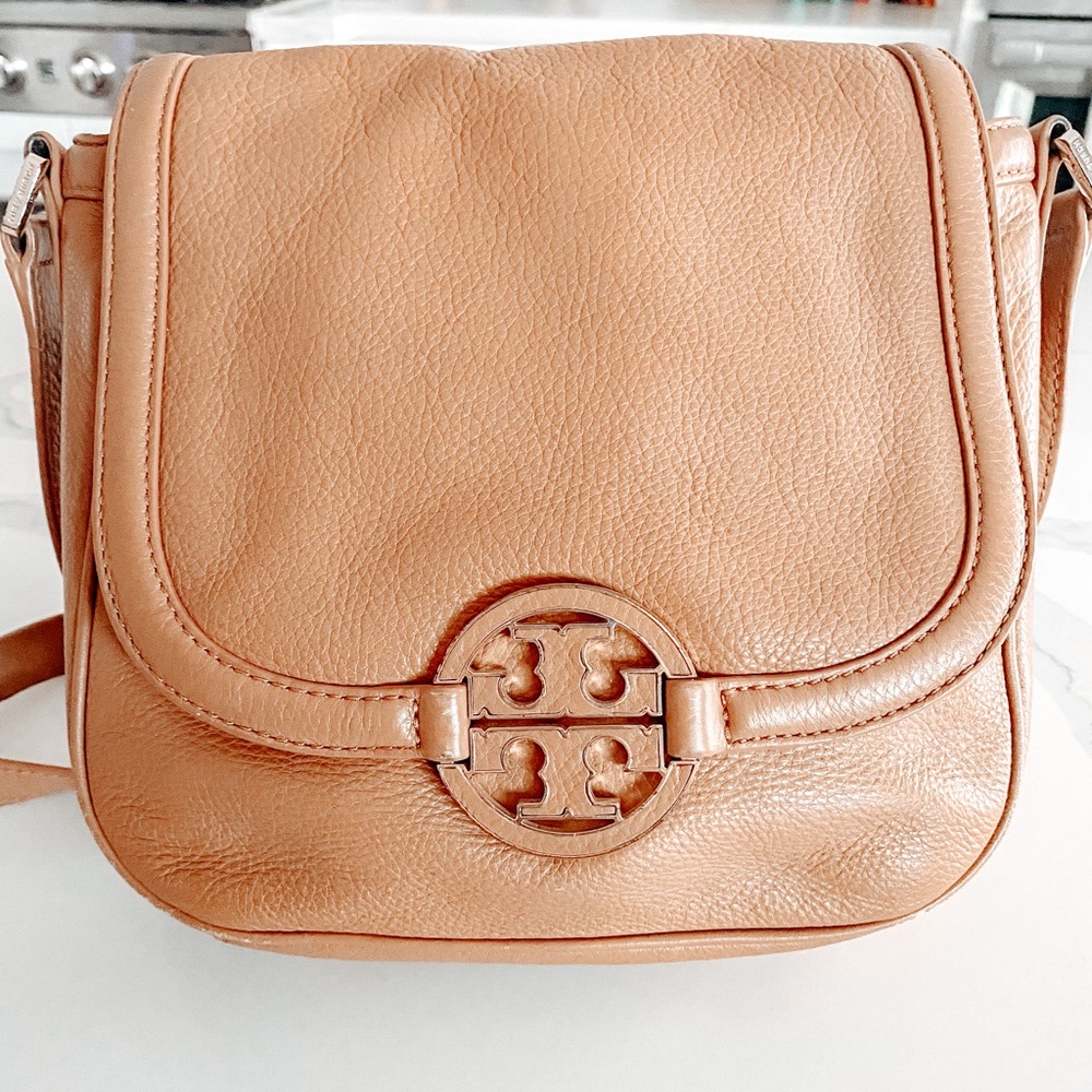 Tory Burch Royal Tan Amanda Crossbody